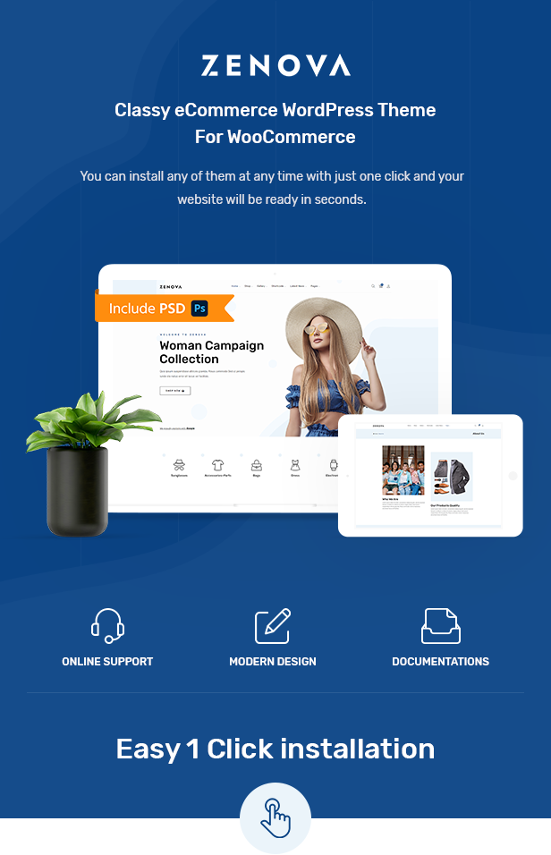 Zenova - Fashion WooCommerce WordPress Theme
