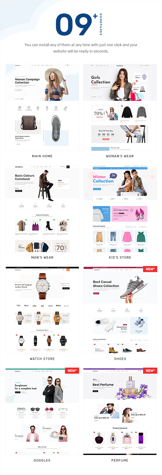 Zenova - Fashion WooCommerce WordPress Theme