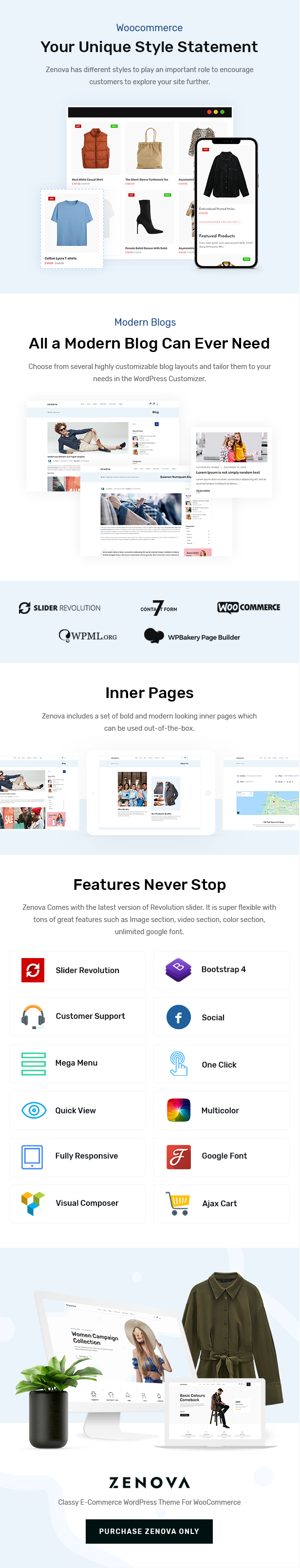 Zenova - Fashion WooCommerce WordPress Theme
